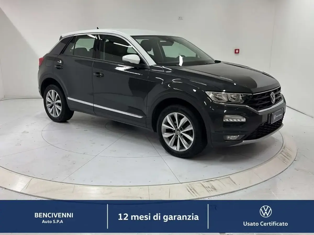 Usata VW T-Roc Style 110 CV (80 kW) 2021 Grigio SUV