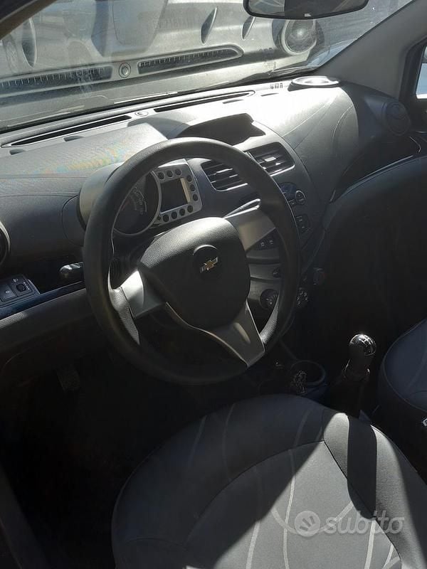 Usata Chevrolet Spark LS 68 CV (50 kW) 2011 Marrone Utilitaria