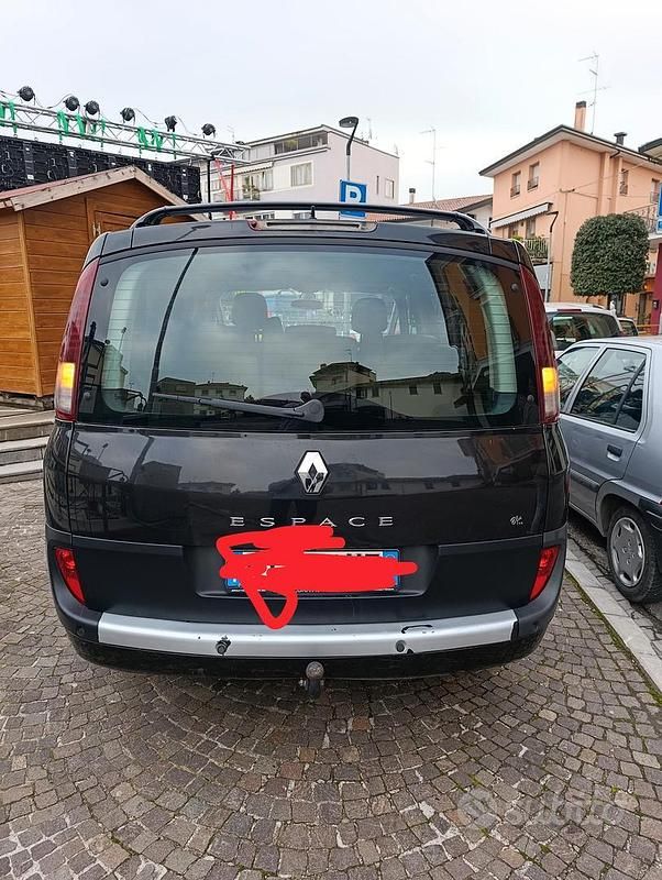 Usata Renault Espace 175 CV (128 kW) 2008 Nero Monovolume