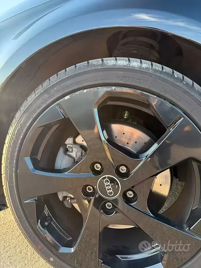 Usata Audi A3 184 CV (135 kW) 2018 Nero Berlina