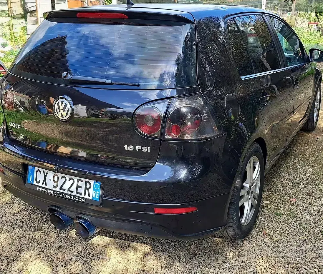 Usata VW Golf IV 115 CV (84 kW) 2005 Nero Berlina