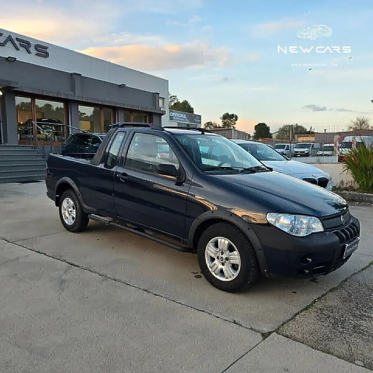 Usata Fiat Strada 84 CV (61 kW) 2007 Blu Pick-up