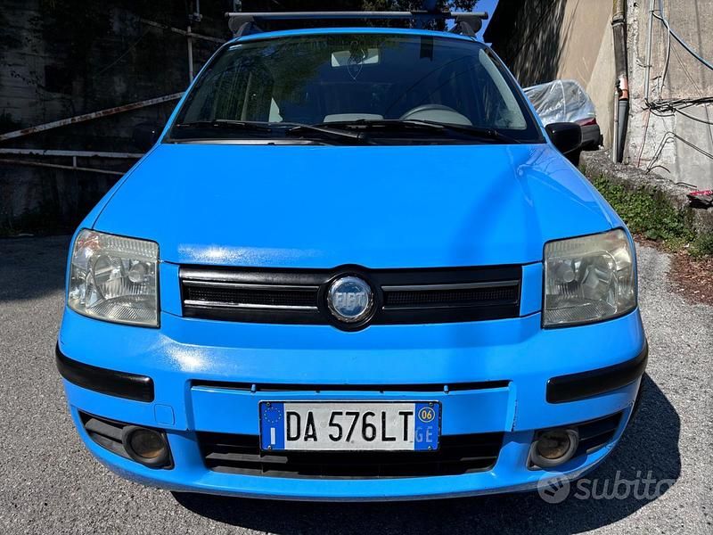 Usata Fiat Panda Dynamic 59 CV (43 kW) 2006 Blu Utilitaria