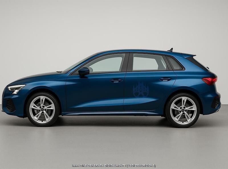 Usata Audi A3 Sportback S-Line 116 CV (85 kW) 2025 Blu Utilitaria