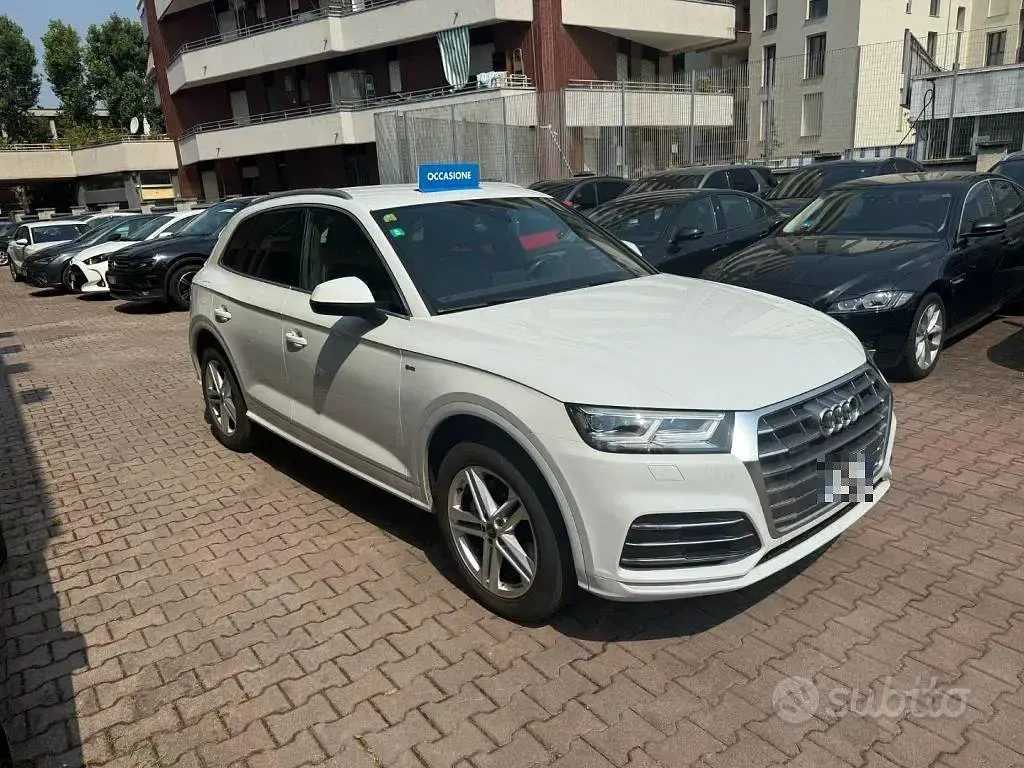 Usata Audi Q5 S-line plus 252 CV (185 kW) 2020 Bianco SUV