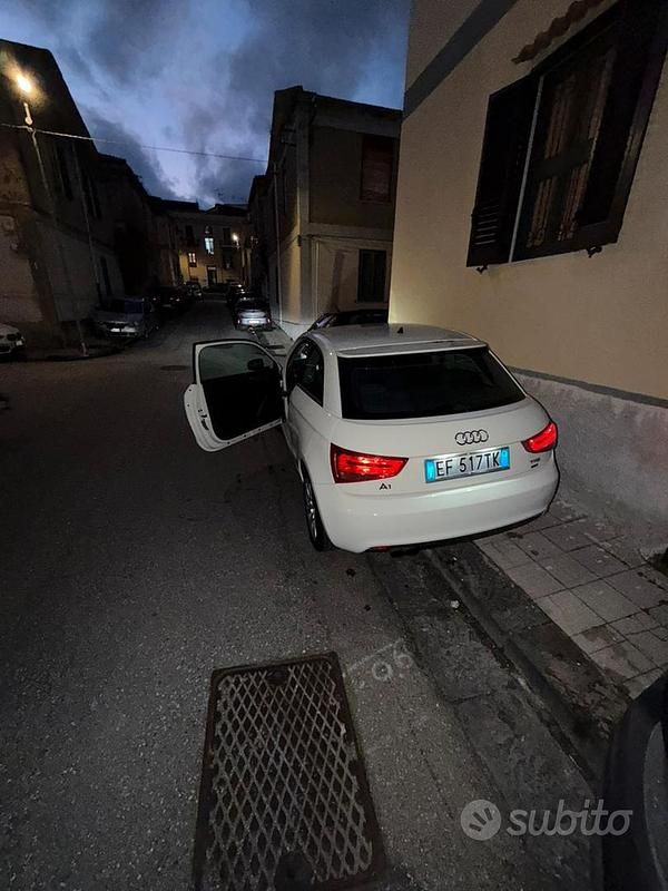 Usata Audi A1 122 CV (89 kW) 2011 Bianco Utilitaria