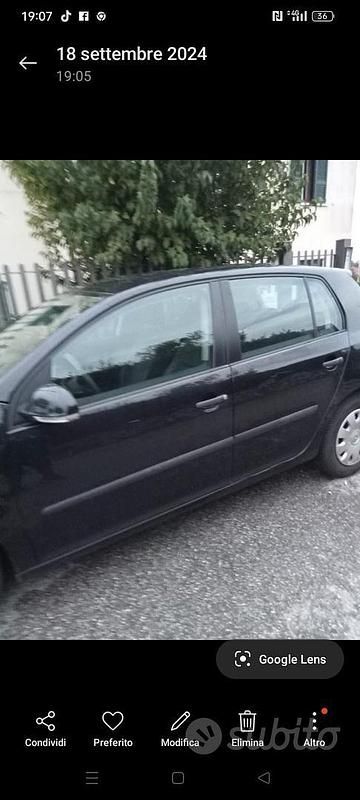 Usata VW Golf IV 2005 Nero Berlina
