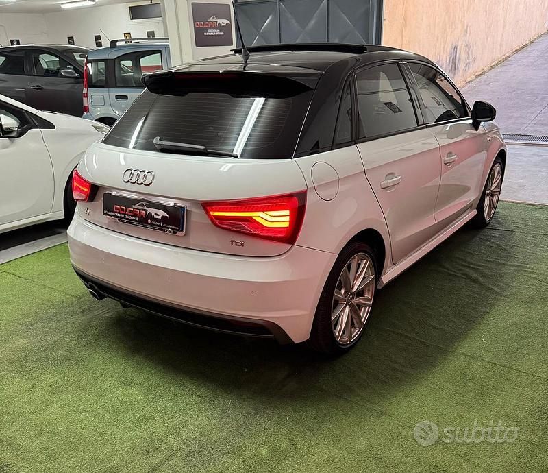 Usata Audi A1 S-Line 90 CV (66 kW) 2017 Bianco Utilitaria