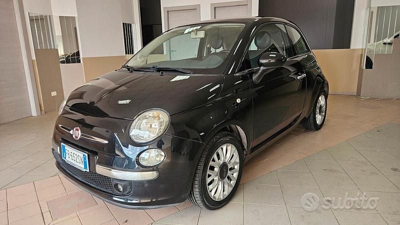 Usata Fiat 500 Lounge 69 CV (50 kW) 2015 Nero Berlina