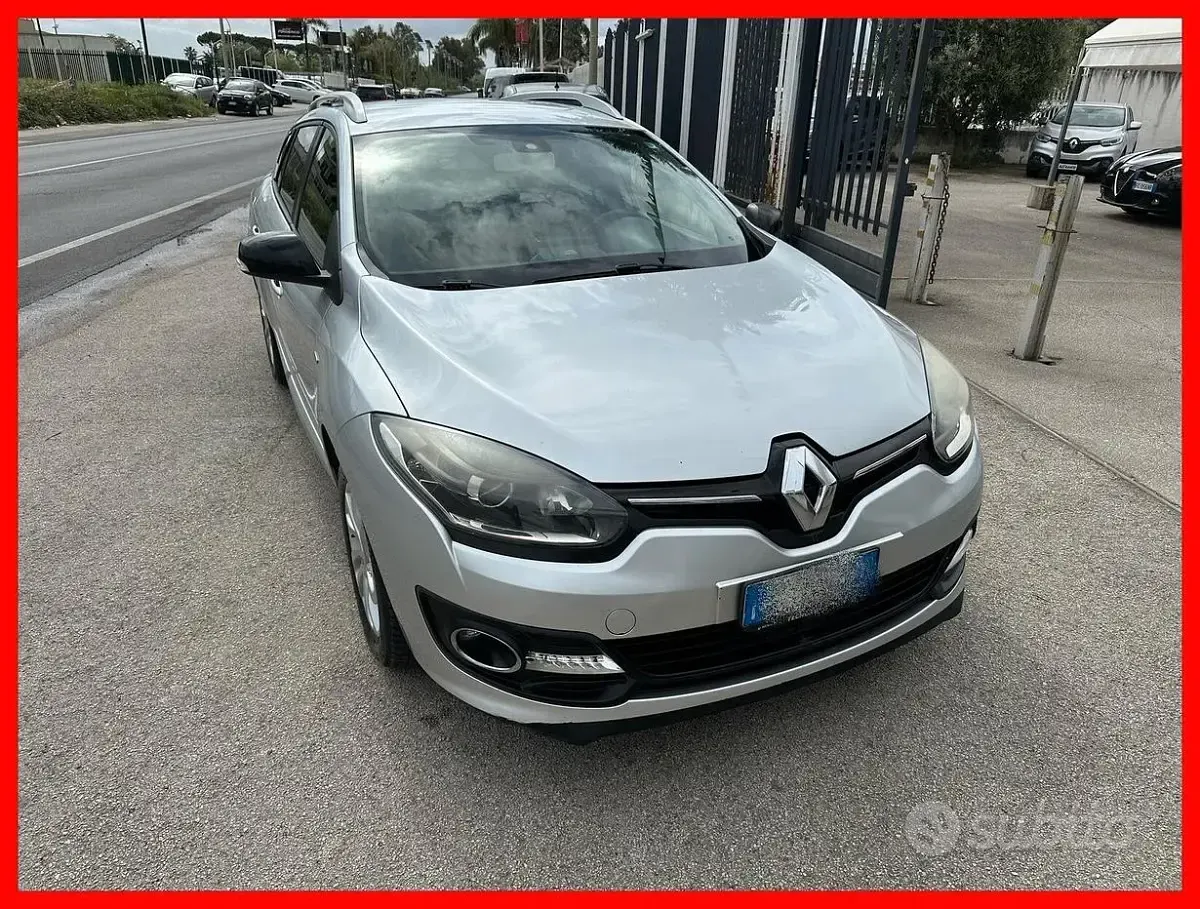 Usata Renault Mégane GrandTour 110 CV (80 kW) 2015 Grigio Station wagon