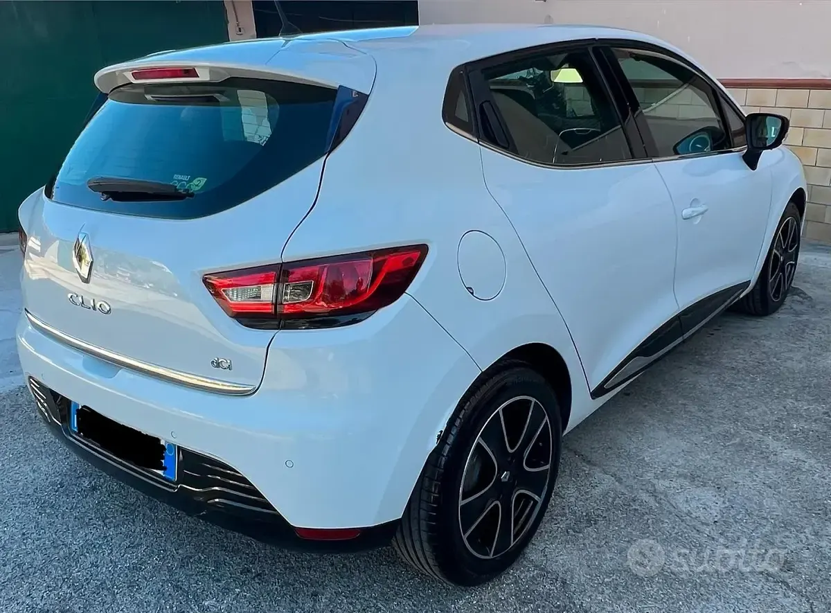Usata Renault Clio 90 CV (66 kW) 2015 Bianco Berlina