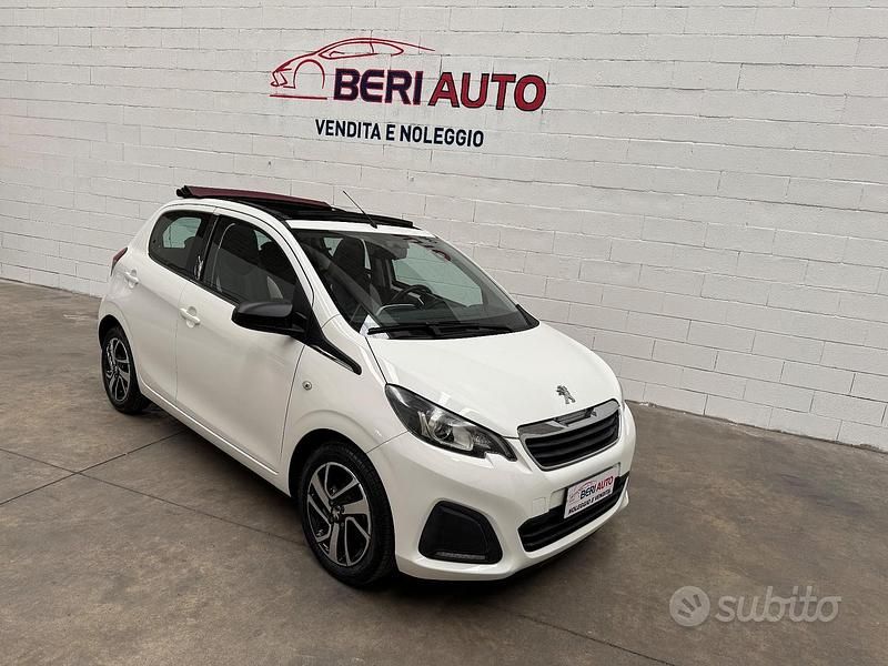Usata Peugeot 108 69 CV (50 kW) 2015 Bianco Utilitaria