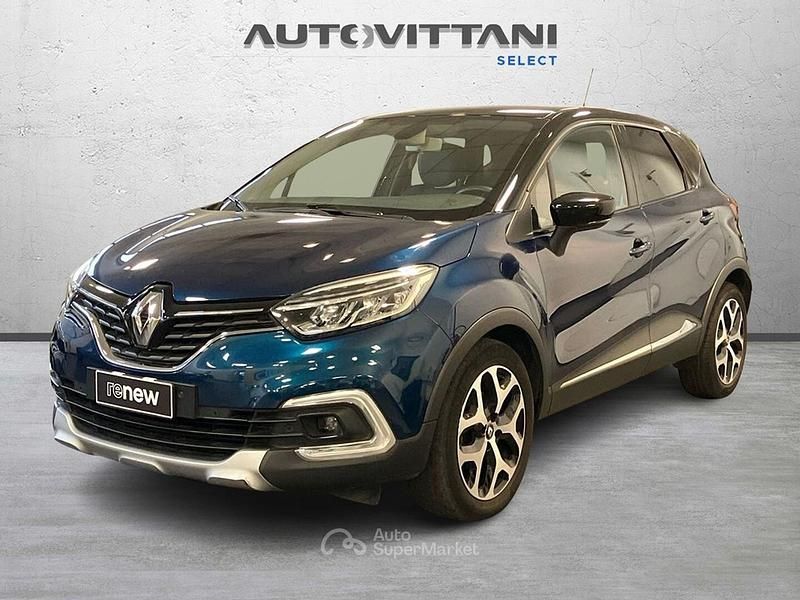 Blu chiaro Usata 2018 Renault Captur SUV | 12.900 € (Cara) - Immagine 1/4