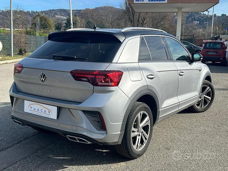 Usata VW T-Roc R-line 110 CV (80 kW) 2023 Grigio SUV