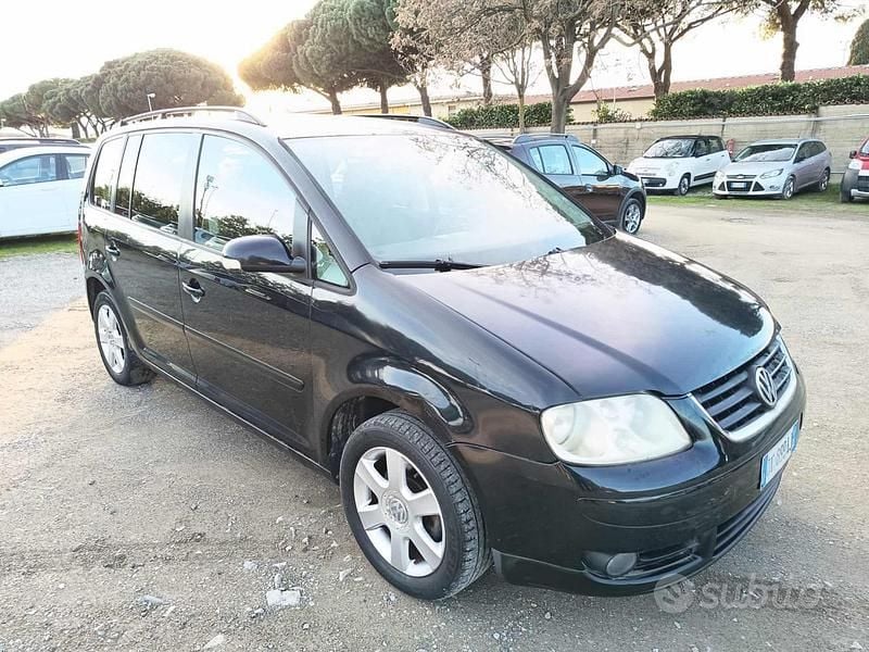 Usata VW Touran 105 CV (77 kW) 2006 Nero Monovolume