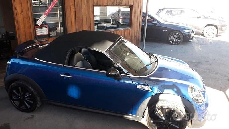 Usata Mini Cooper SD Roadster 184 CV (135 kW) 2014 Blu Cabrio