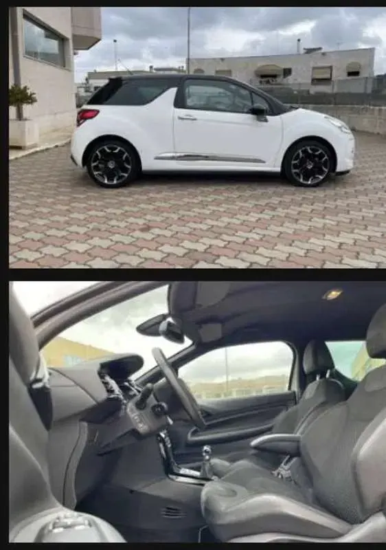 Usata Citroën DS3 82 CV (60 kW) 2014 Bianco Berlina