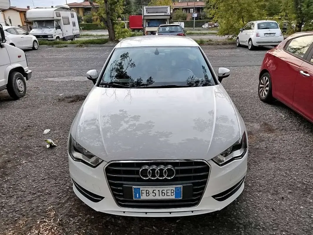 Usata Audi A3 Ambiente 110 CV (80 kW) 2015 Bianco Station wagon