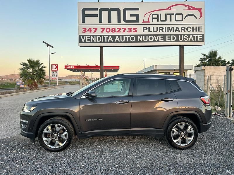 Grigio Usata 2019 Jeep Compass Limited SUV | 15.999 € (Buon prezzo) - Immagine 1/4