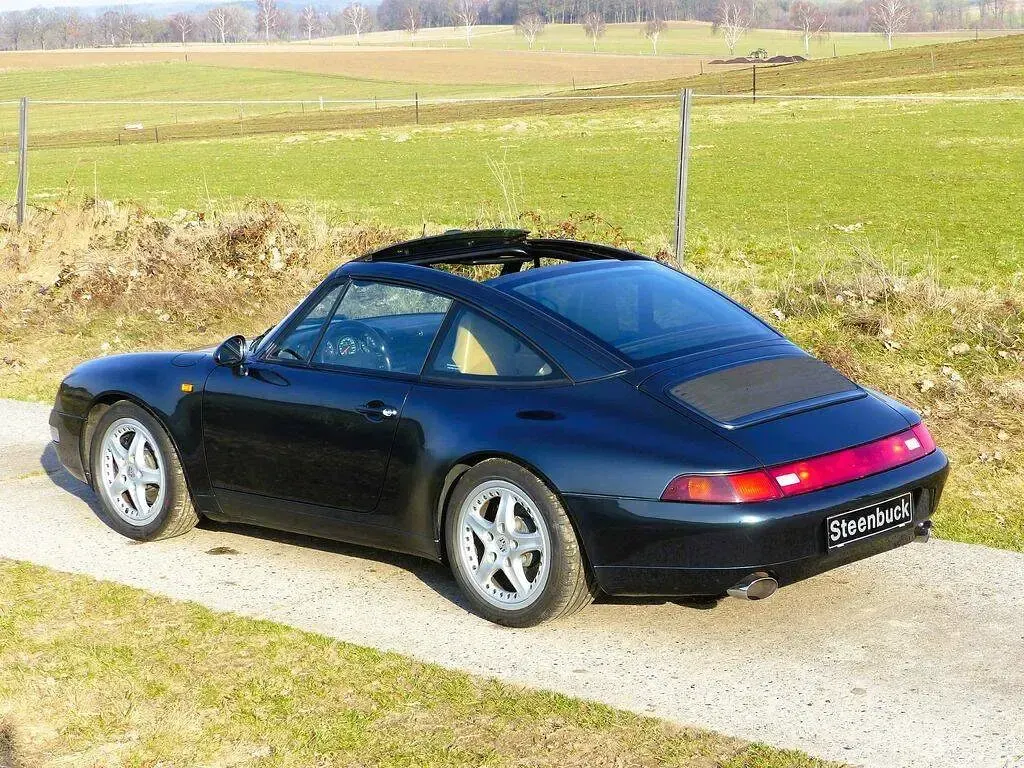 Usata Porsche 993 286 CV (210 kW) 1996 Verde Coupé