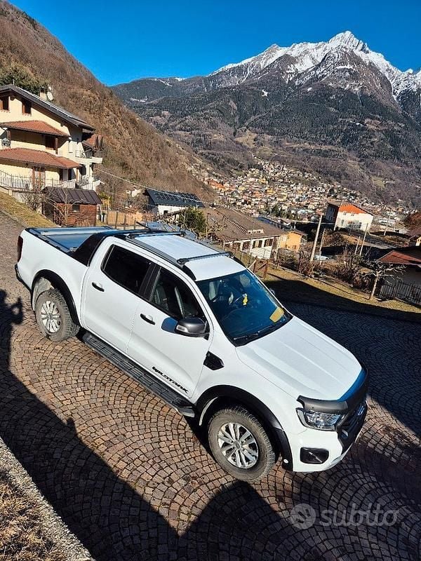 Usata Ford Ranger Wildtrack 170 CV (125 kW) 2019 Bianco Pick-up