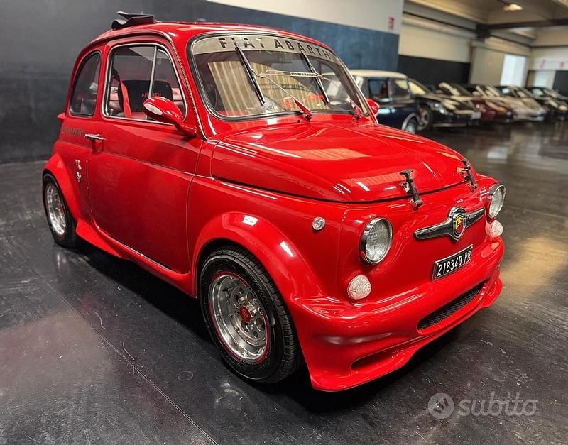 Usata Fiat 500 Abarth 1960 Rosso Utilitaria