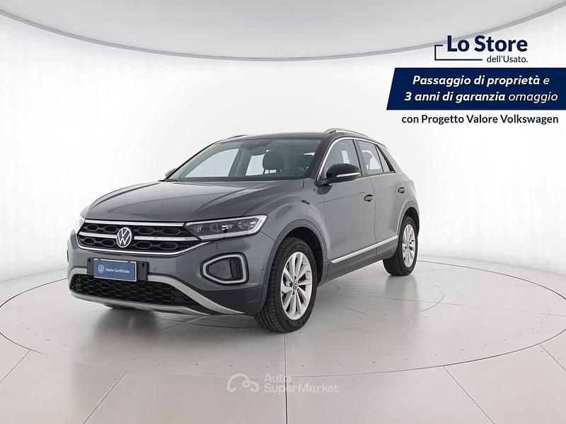 Usata VW T-Roc Style 116 CV (85 kW) 2025 Indium grey metallizzato nero SUV