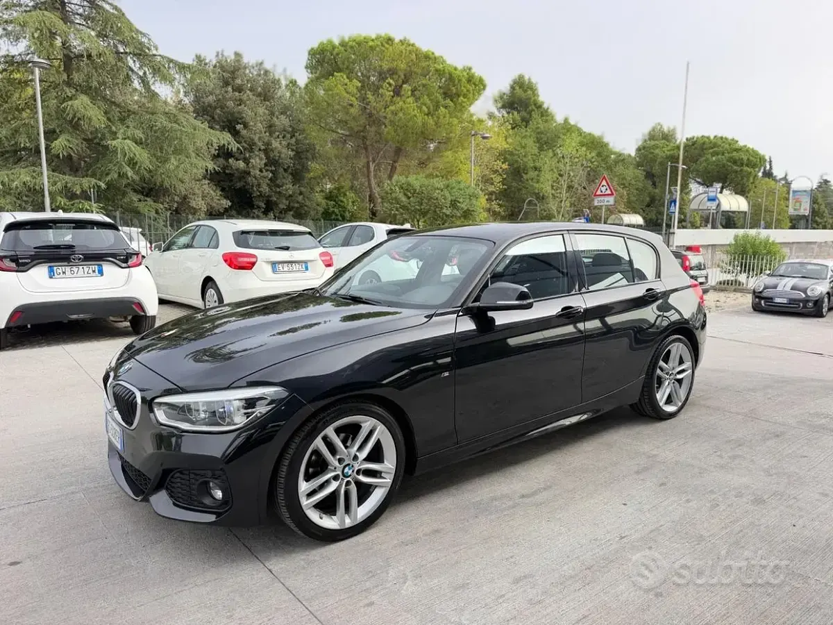 Usata BMW 116 M Sport 116 CV (85 kW) 2017 Nero Utilitaria