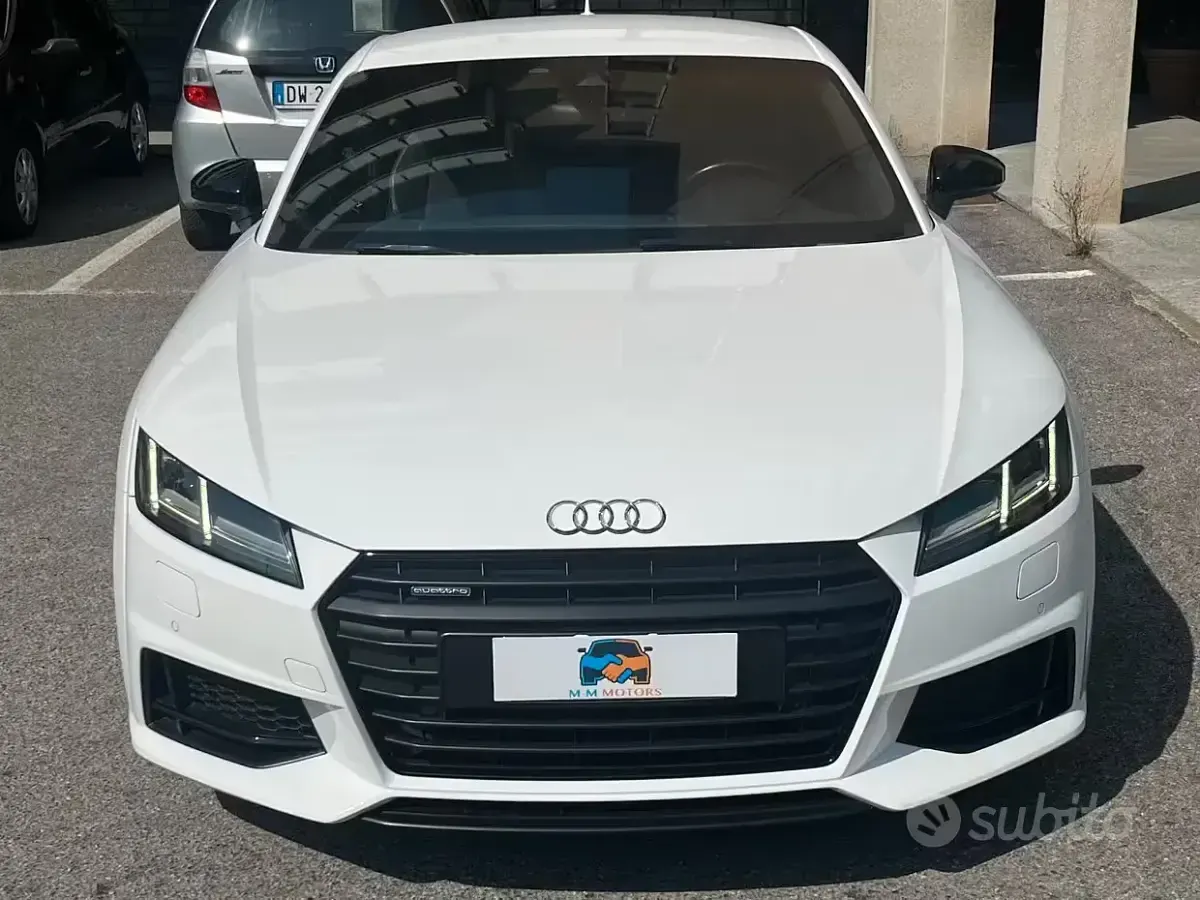 Usata Audi TT S-Line 230 CV (169 kW) 2015 Bianco Coupé