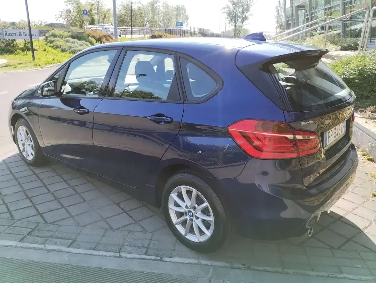 Usata BMW 218 140 CV (102 kW) 2018 Blu/azzurro Monovolume