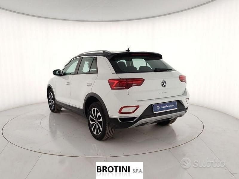 Usata VW T-Roc Style 110 CV (80 kW) 2024 Bianco SUV