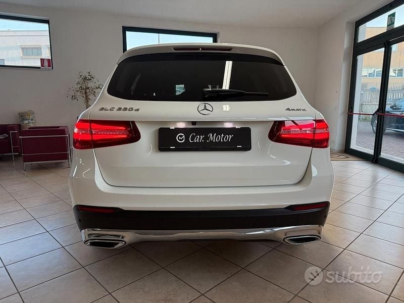 Usata Mercedes GLC220 170 CV (125 kW) 2019 Bianco SUV