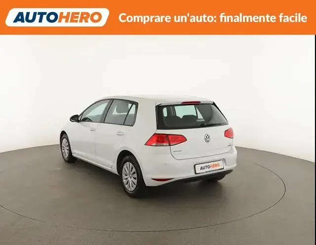 Usata VW Golf VII Trendline 90 CV (66 kW) 2015 Bianco Berlina