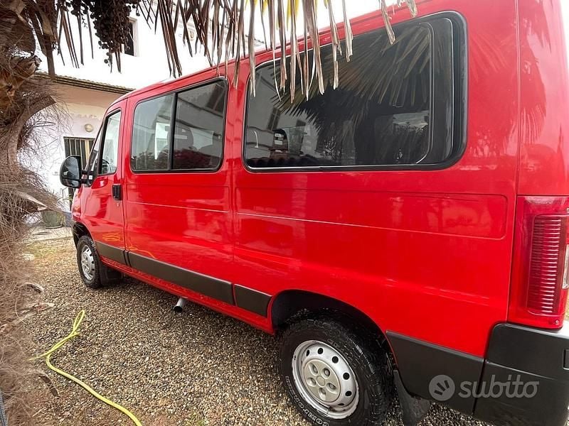 Usata Fiat Ducato 2005 Rosso Furgone