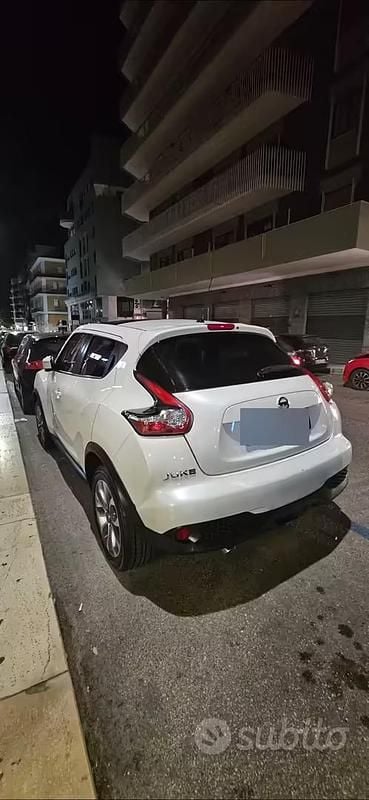 Usata Nissan Juke 110 CV (80 kW) 2017 Bianco SUV