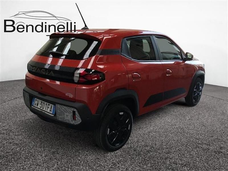 Usata Dacia Spring Extreme 47 kW (65 CV) 2024 Arancione Utilitaria