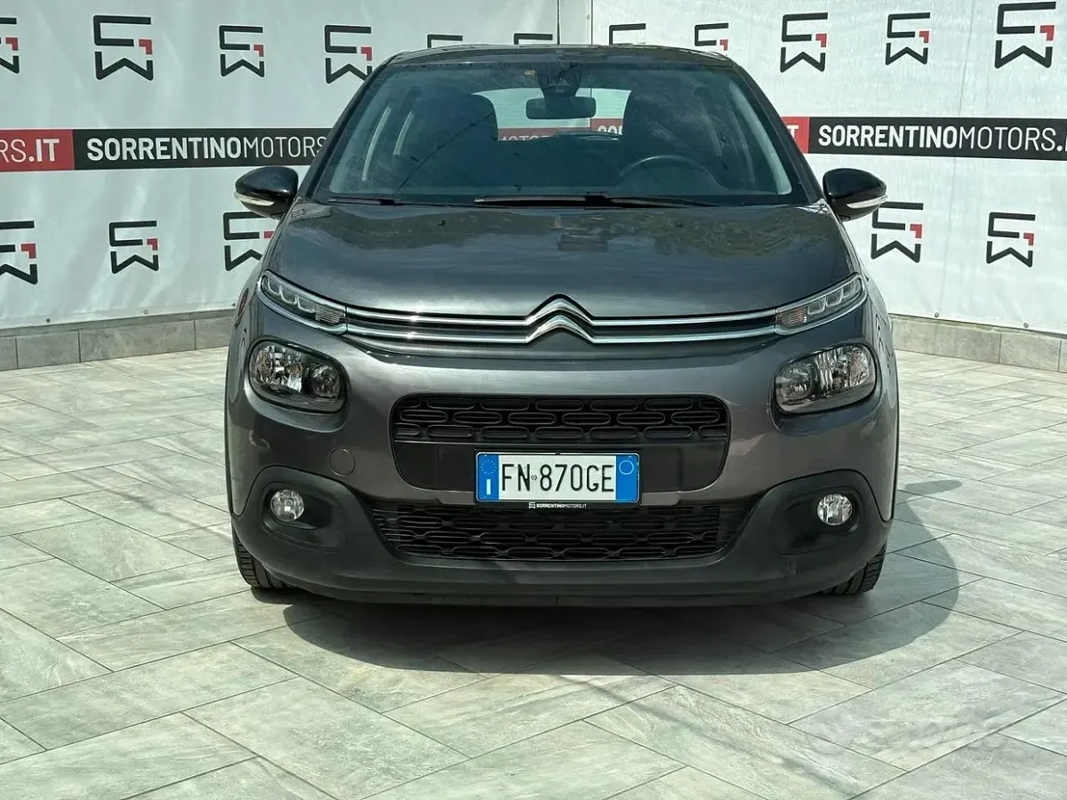 Usata Citroën C3 PureTech 82 CV (60 kW) 2018 Grigio Utilitaria