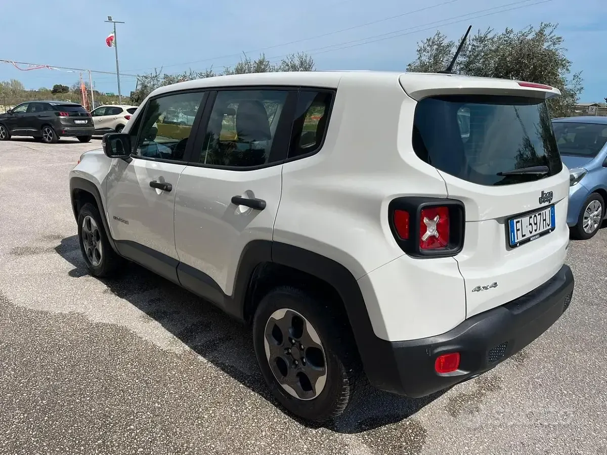 Usata Jeep Renegade Sport 140 CV (102 kW) 2017 Bianco SUV