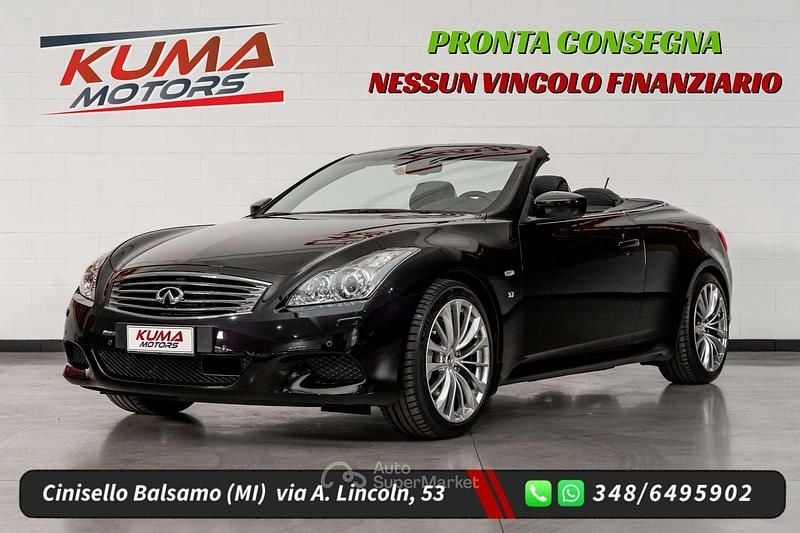 Usata Infiniti Q60 320 CV (235 kW) 2016 Nero Utilitaria