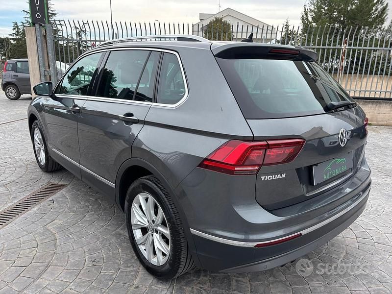 Usata VW Tiguan Advance 150 CV (110 kW) 2019 Grigio SUV