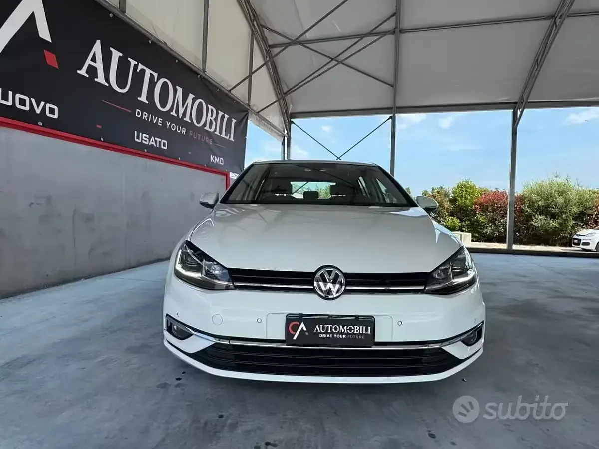 Usata VW Golf VII Executive 115 CV (84 kW) 2019 Bianco Berlina