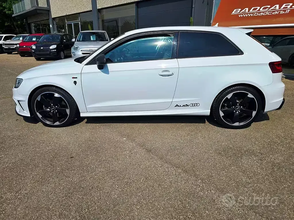 Usata Audi A3 S-Line 180 CV (132 kW) 2012 Bianco Utilitaria