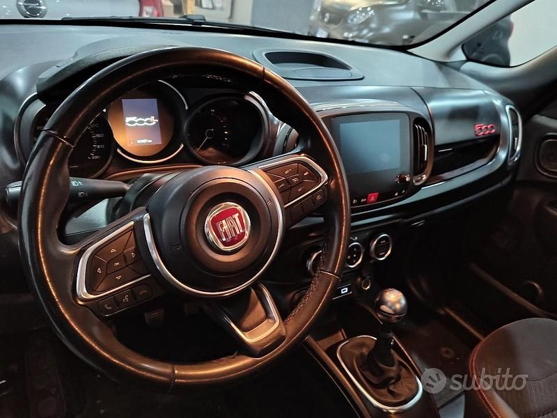 Usata Fiat 500L Sport 95 CV (69 kW) 2022 Rosso Monovolume