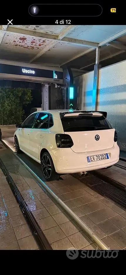 Usata VW Polo 75 CV (55 kW) 2014 Bianco Berlina