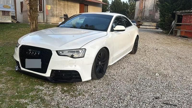 Usata Audi A5 Sport 177 CV (130 kW) 2015 Bianco Coupé