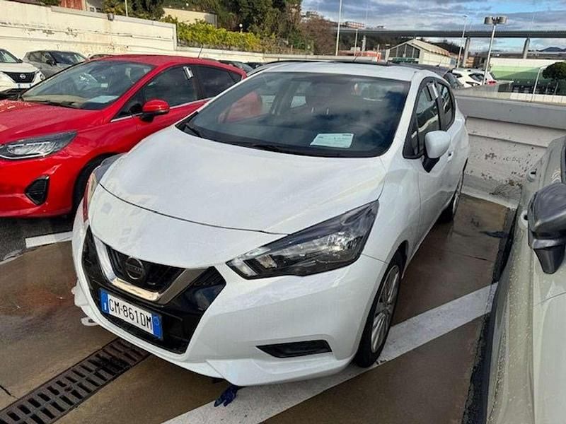 Bianco Usata 2023 Nissan Micra Acenta Berlina | 14.300 € (Buon prezzo) - Immagine 1/4