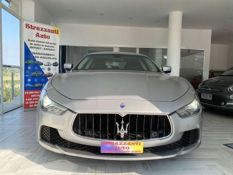Usata Maserati Ghibli 275 CV (202 kW) 2015 Argento Coupé