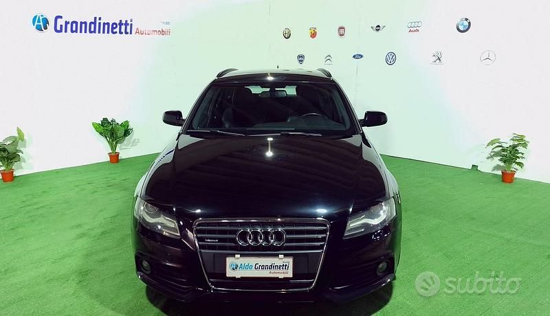 Usata Audi A4 S-Line 170 CV (125 kW) 2010 Nero Utilitaria