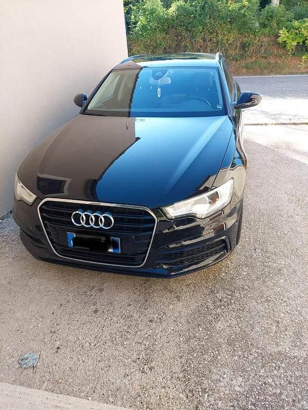 Nero Usata 2014 Audi A6 S-Line Station wagon | 16.000 € (Buon prezzo) - Immagine 1/4
