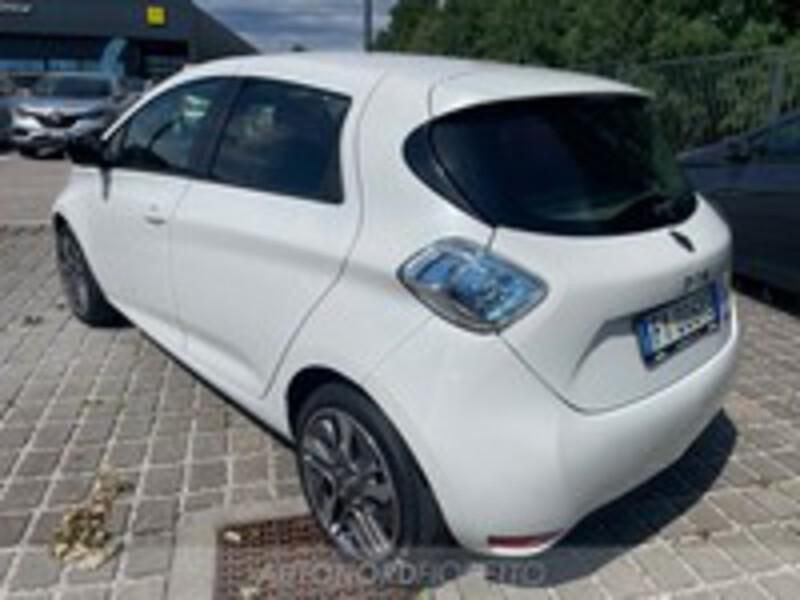 Usata Renault Zoe Intens 80 kW (109 CV) 2019 Bianco Utilitaria